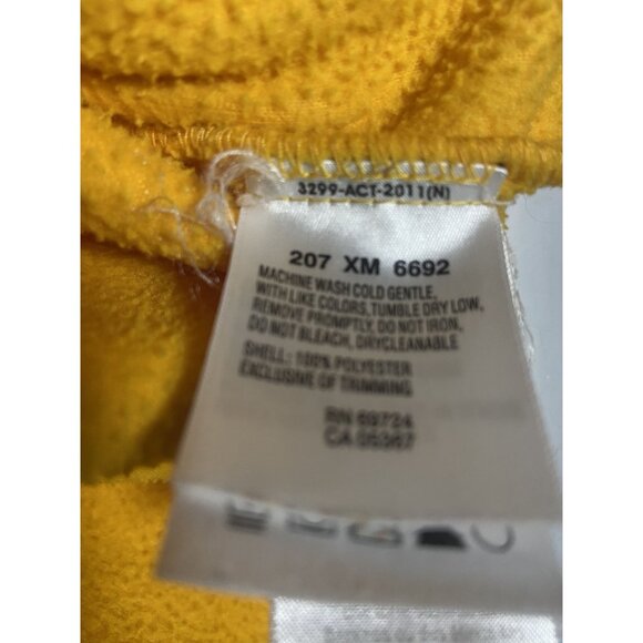 Columbia Sportswear Minnesota Golden Gophers Yellow Hoodie XL Mens Fleece Pullov - Picture 12 of 16